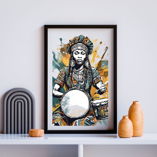 Poster Voix du Tambour Sacré