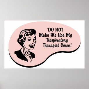 Poster Voix du thérapeute respiratoire