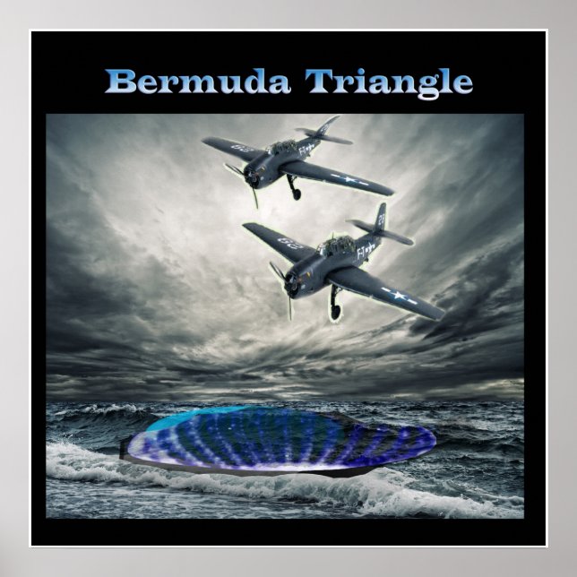 Poster Vol 19 Triangle Bermudes (Devant)