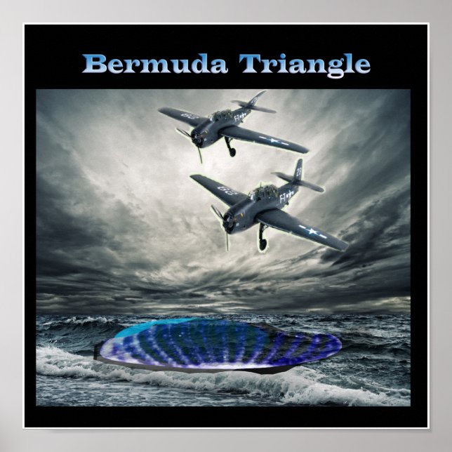 Poster Vol 19 Triangle Bermudes (Devant)