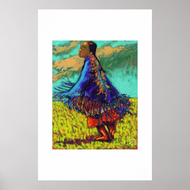 Poster Vol de l'aigle Petit Esprit (Devant)