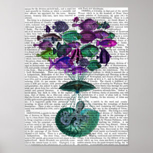 Poster Vol Du Ballon À Air Chaud Poisson