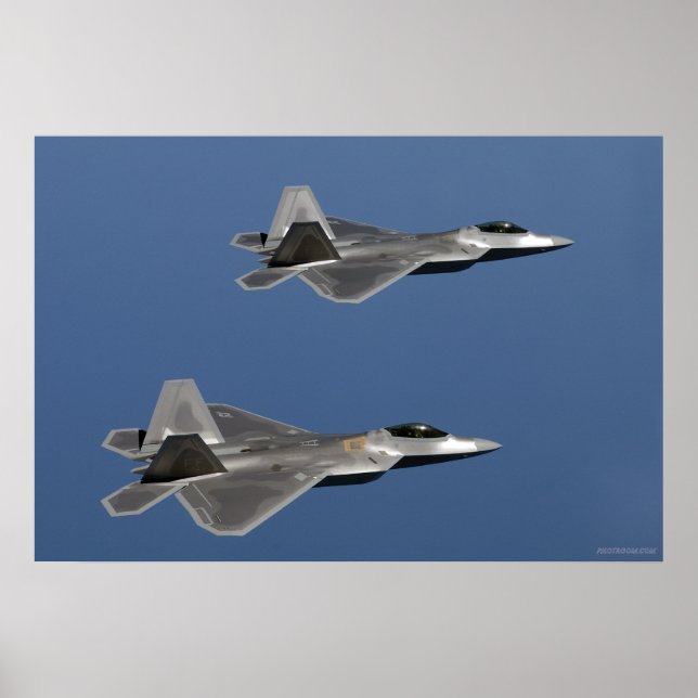 Poster Vol F-22 Raptor (Devant)