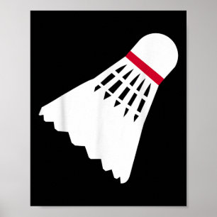Poster Volant de badminton