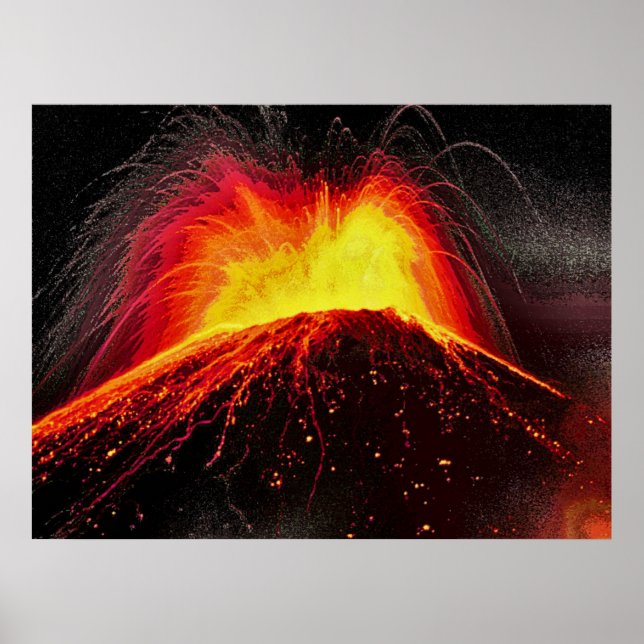 Poster Volcan 5 (Devant)