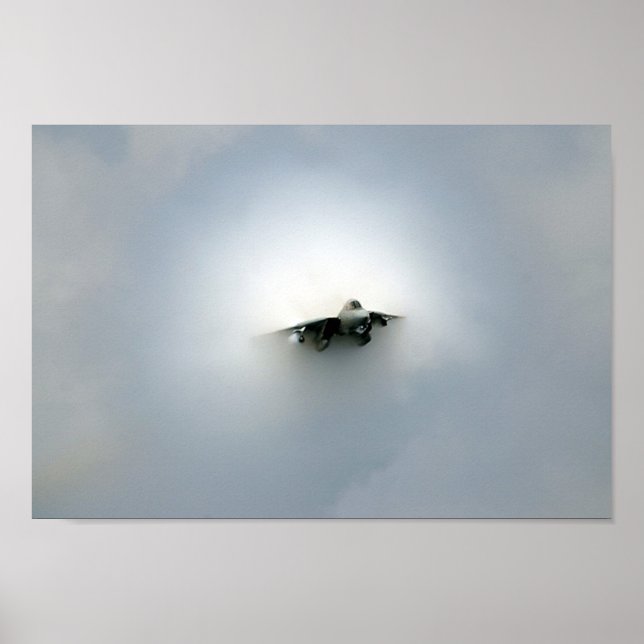 Poster Volée Supersonique (Devant)