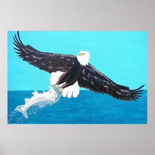 Poster Voler avec les aigles ou nager avec les poissons