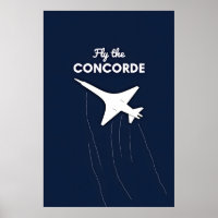 Voler l'illustration conceptuelle du Concorde cont