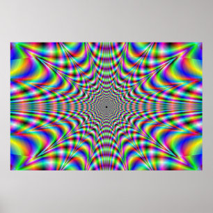 Poster voleur - illusion d'optique