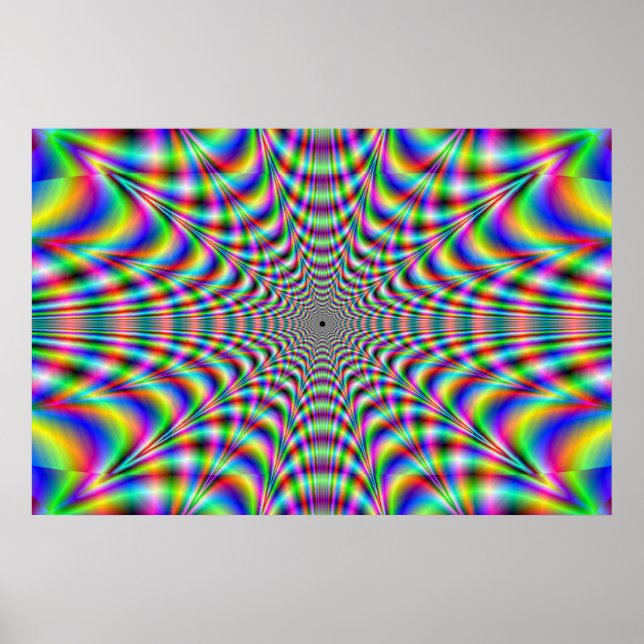 Poster voleur - illusion d'optique (Devant)