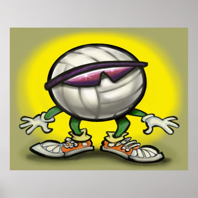 Poster Volleyball (Devant)