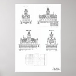 Poster von Cliff House 1907