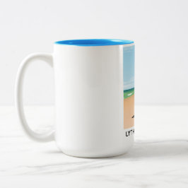 Poster von Lytham St Annes Lancashire Zweifarbige Tasse