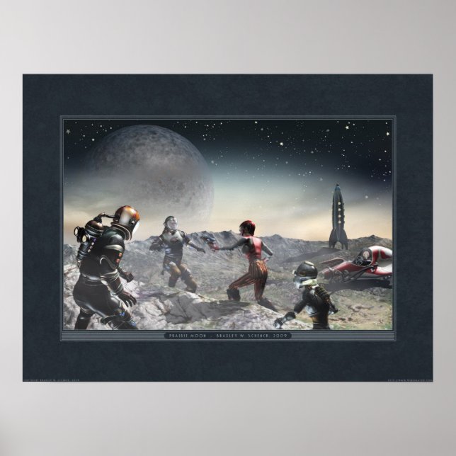 Poster von Prairie Moon (24x18") (Vorne)