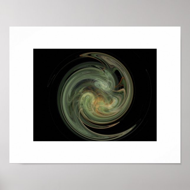 POSTER VORTEX LUMINEUX (Devant)