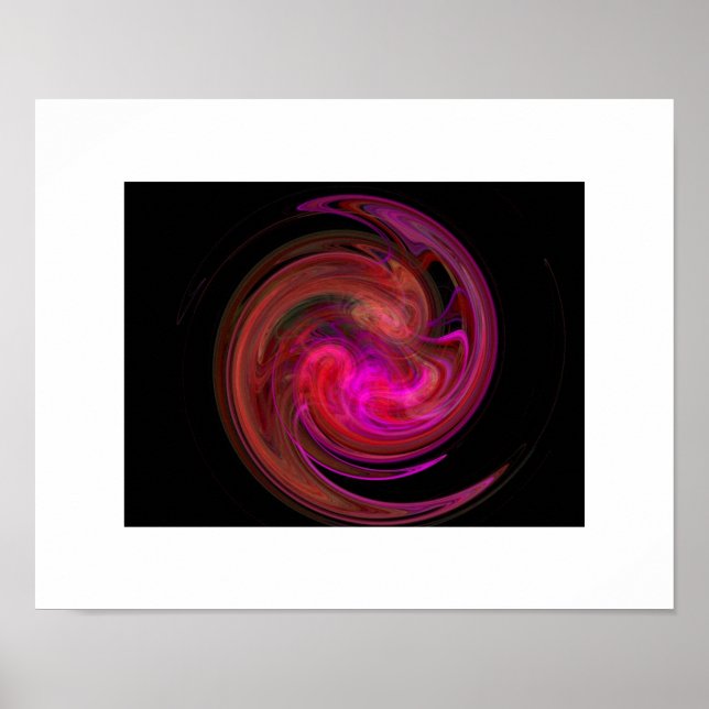 POSTER VORTEX LUMINEUX (Devant)