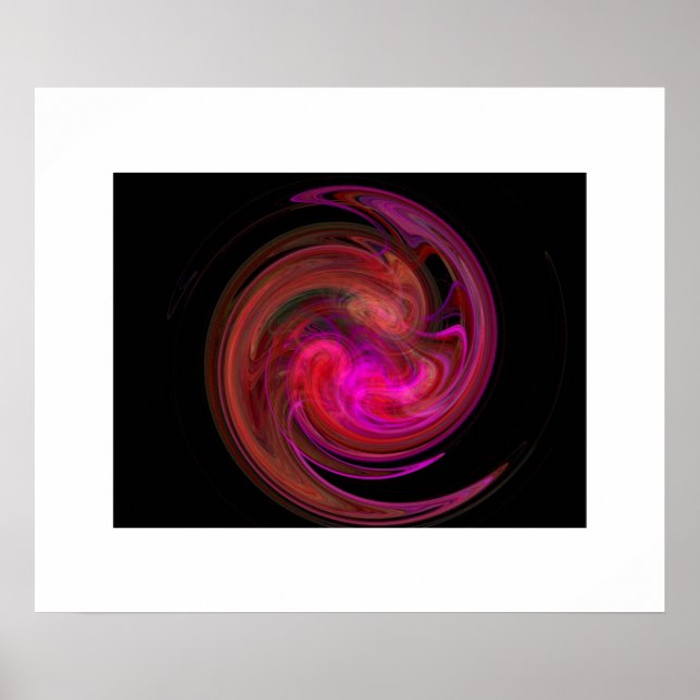 POSTER VORTEX LUMINEUX (Devant)