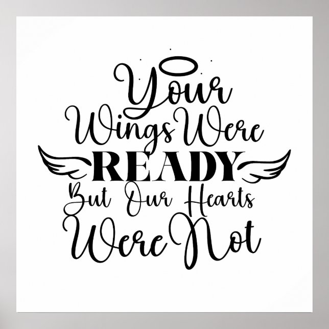 Poster Vos Ailes Étaient Prêtes (Devant)