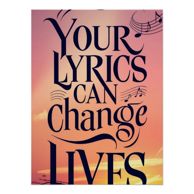 Poster Vos Paroles Peuvent Changer Des Vies (Devant)