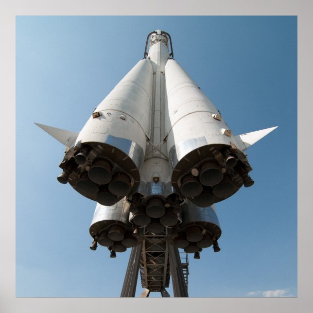 Poster Vostok, vaisseau russe (Devant)