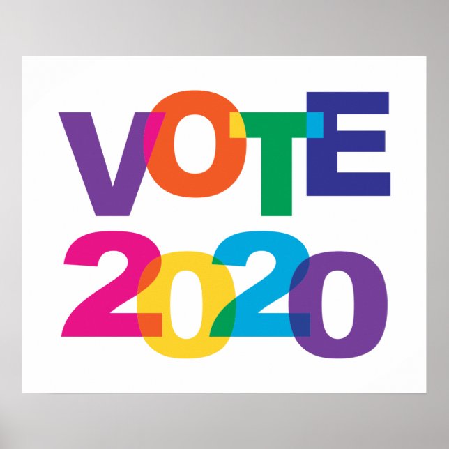 Poster Vote 2020 (Devant)