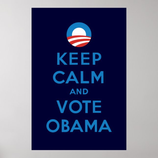 Poster Vote Obama (Devant)