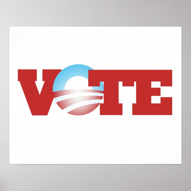 Poster Vote Obama 2012 (Devant)