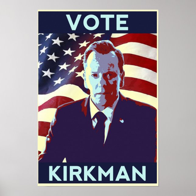 Poster Vote Tom Kirkman (Devant)