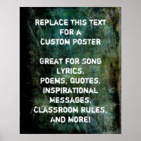 Votre Citation préférée Texture de Grunge foncé in