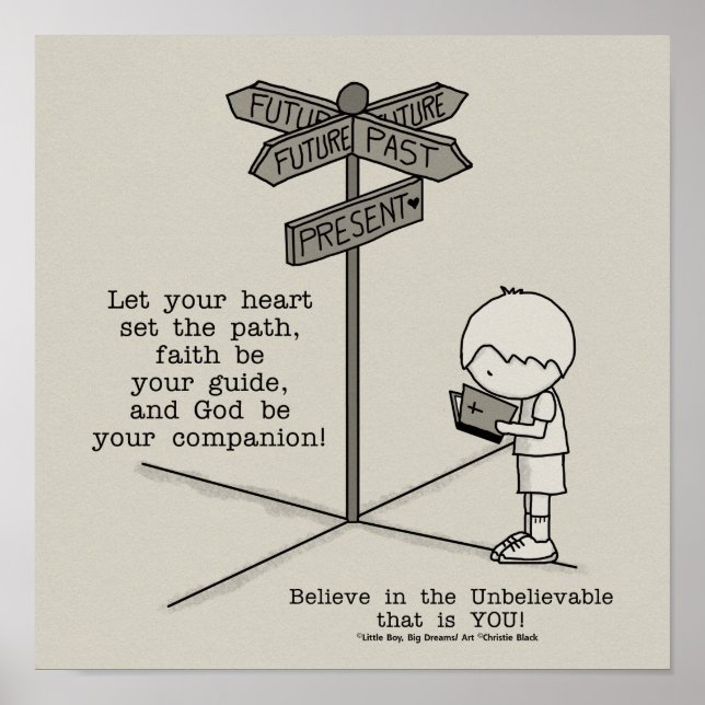 Poster Votre compagnon de Dieu (Devant)