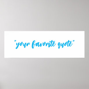 Poster Votre devis, texte personnalisable