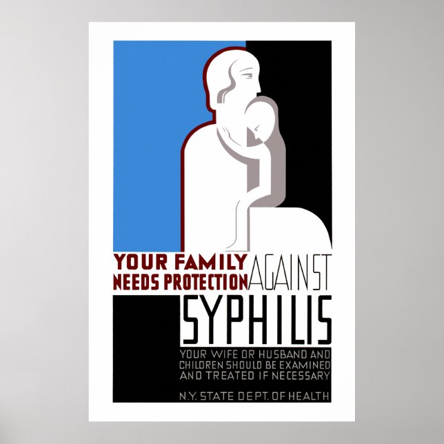Poster Votre Famille A Besoin De Protection Contre La Syp (Devant)
