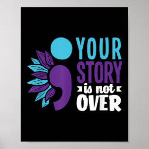 Poster Votre histoire n'est pas sur le soutien à la préve
