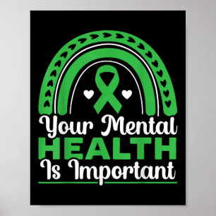 Poster Votre santé mentale est importante La santé mental