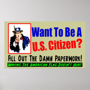 Poster Voulez être un citoyen ?
