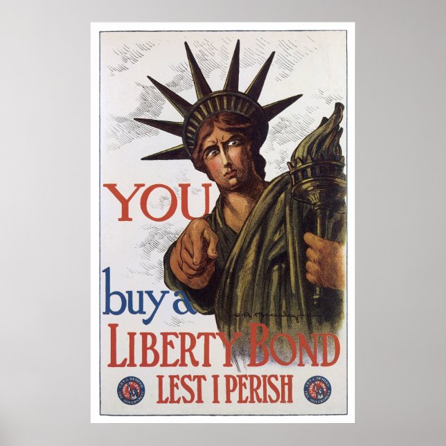 Poster VOUS achetez un Liberty Bond (Devant)