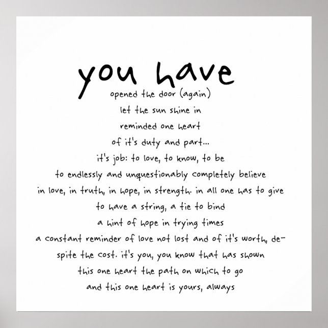 Poster vous avez... (Devant)