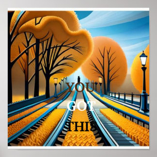 POSTER VOUS AVEZ CET ART INSPIRATIONNEL