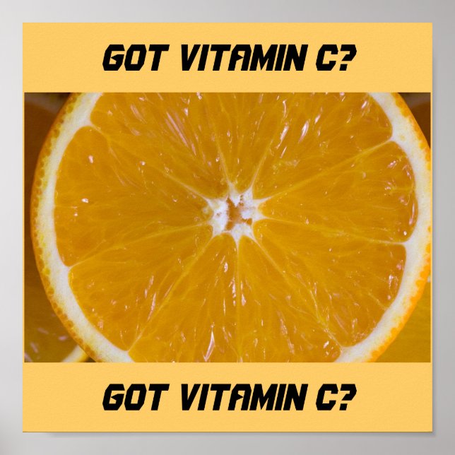 Poster Vous avez de la vitamine C ? (Devant)