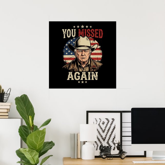 Poster vous avez raté encore (Bureau à domicile)