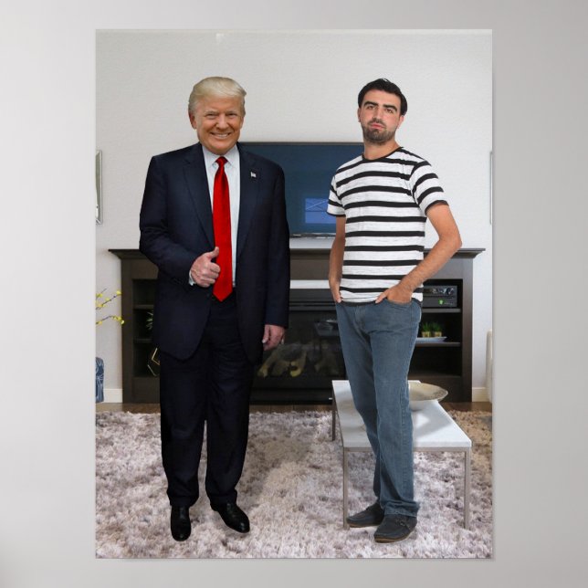 Poster Vous avez rencontré le président Donald Trump | Aj (Devant)