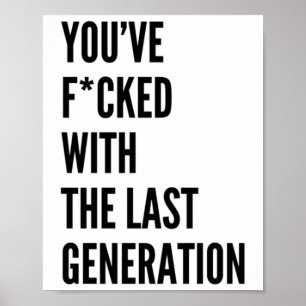 Poster Vous avez rencontré le Sticker de Dernière générat