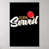 Vous Avez Servi Ping Pong Tischtennis