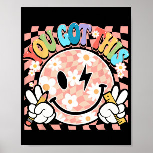 Poster Vous Avez Super Sourire Motivationnel Test Jour Te