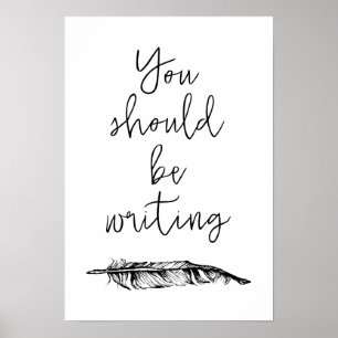 Poster Vous devriez écrire