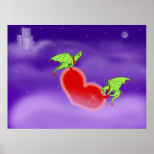 Poster Vous envoyant l'amour