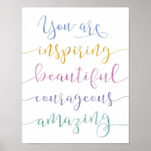Poster Vous Êtes Extraordinaire Art Print