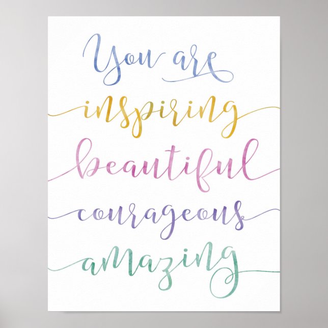 Poster Vous Êtes Extraordinaire Art Print (Devant)