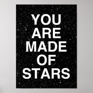 Poster Vous Êtes Fait D'Étoiles