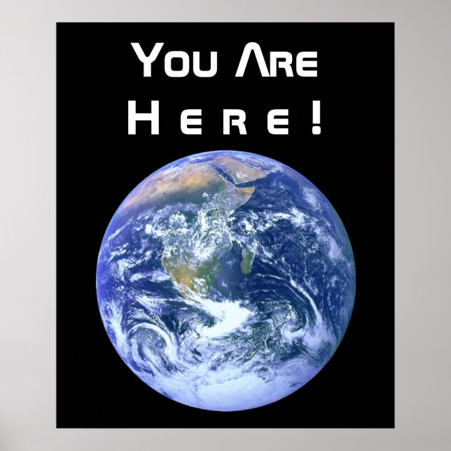 Poster Vous Êtes Ici ! (Devant)